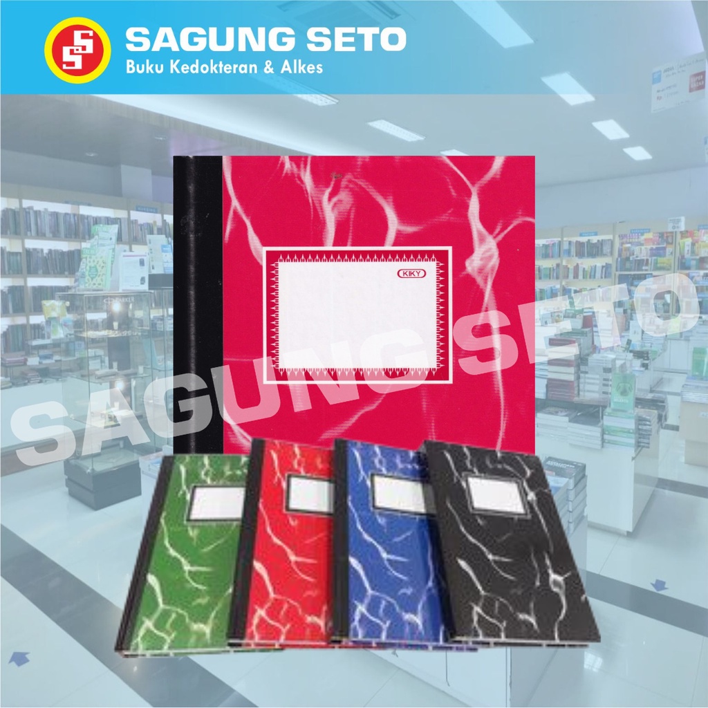 

BUKU KIKY KWARTO 100 LEMBAR - NEW MARMER FLUORESCENT