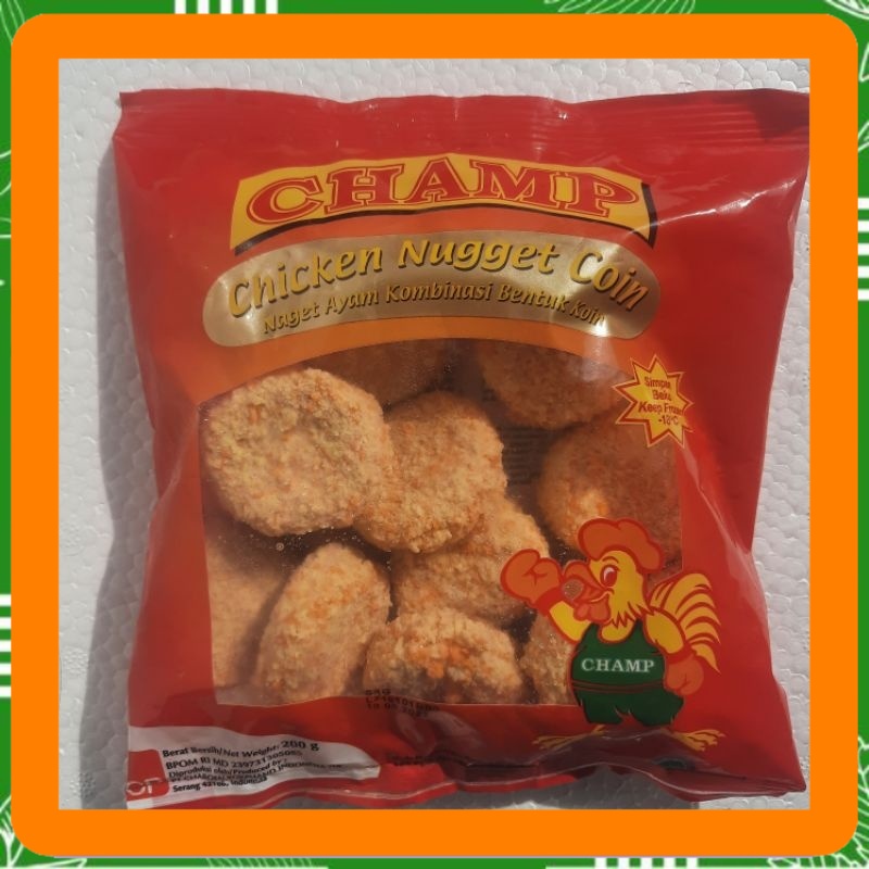 

Champ naget ayam koin 200 gram Best Seller