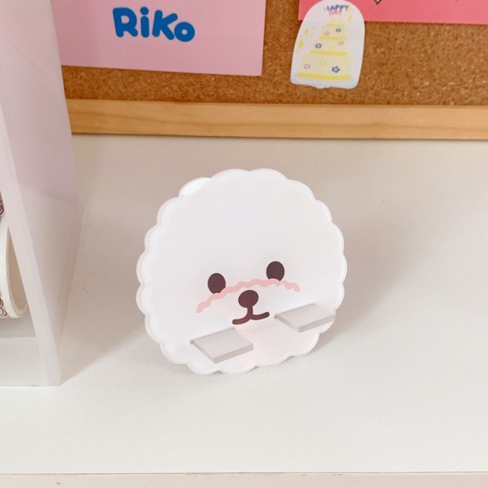 

cute cartoon kawaii phone handler phone stand mobile bracket handphone import murah