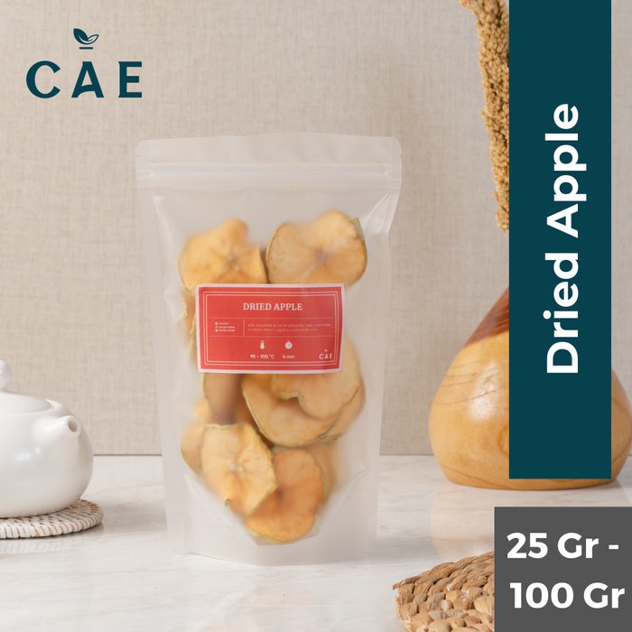 

Dried Apple Apel Buah Kering Iris Fruit Natural Alami Organik Premium