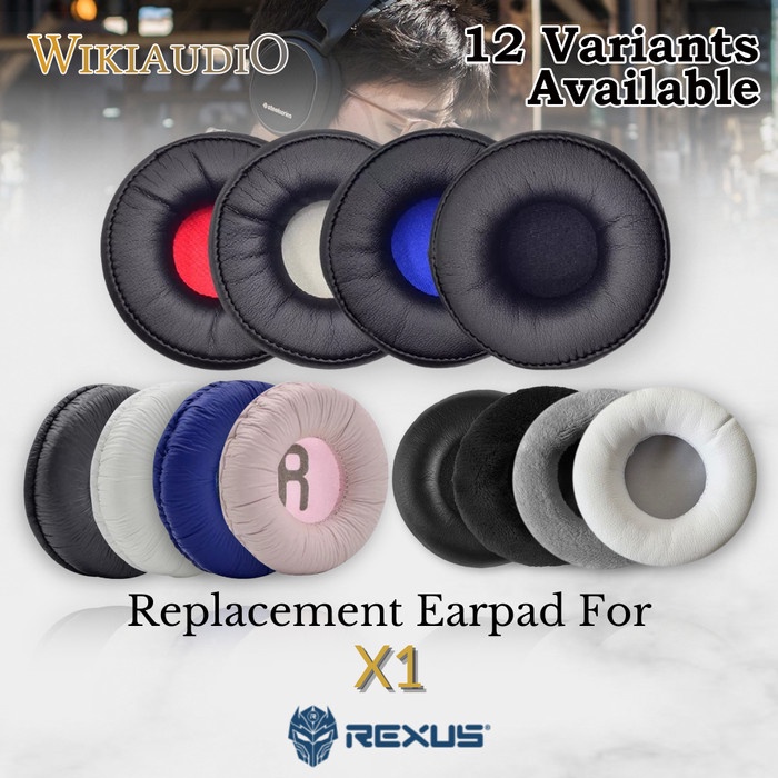 Earpad Busa Bantalan Ear Cushion Rexus Bluetooth Headset X1 Earcup