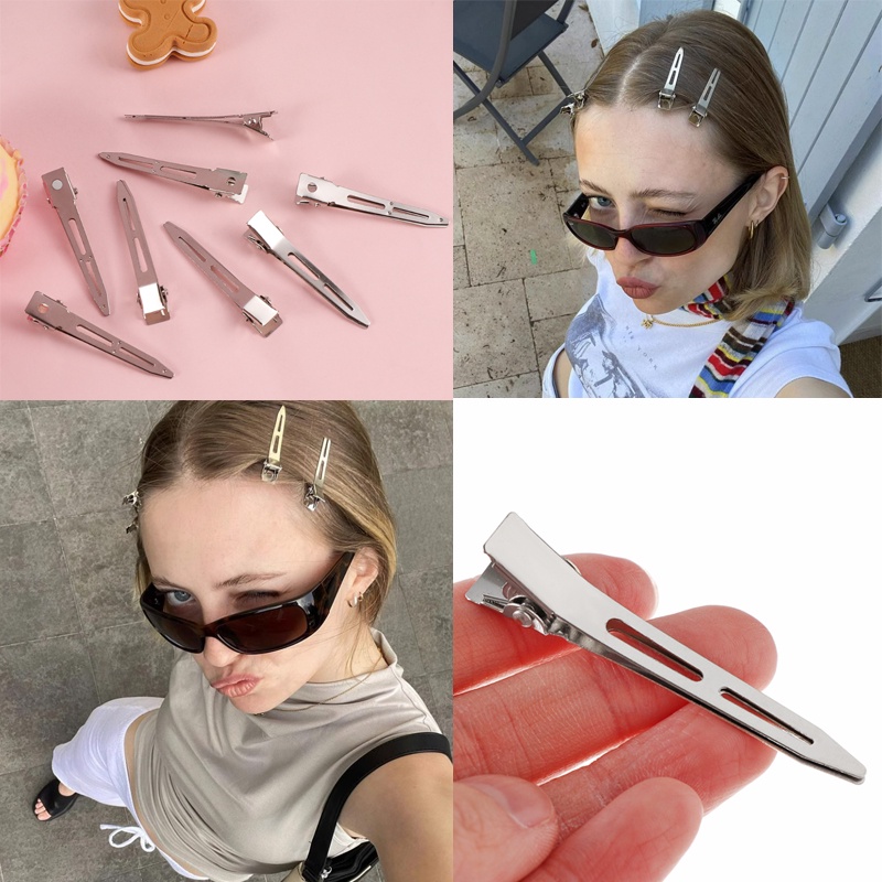 1 Pcs Gadis Manis Keren Logam Makeup Profesional Klip Salon Hairdressing Hair Clip Hairclip