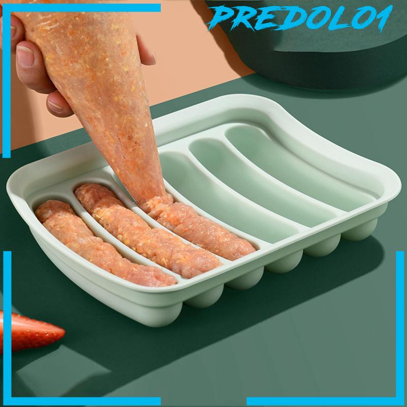 [Predolo1] Rongga Sosis Pelengkap Sosis Silikon Untuk Hot Dog Sarapan DIY