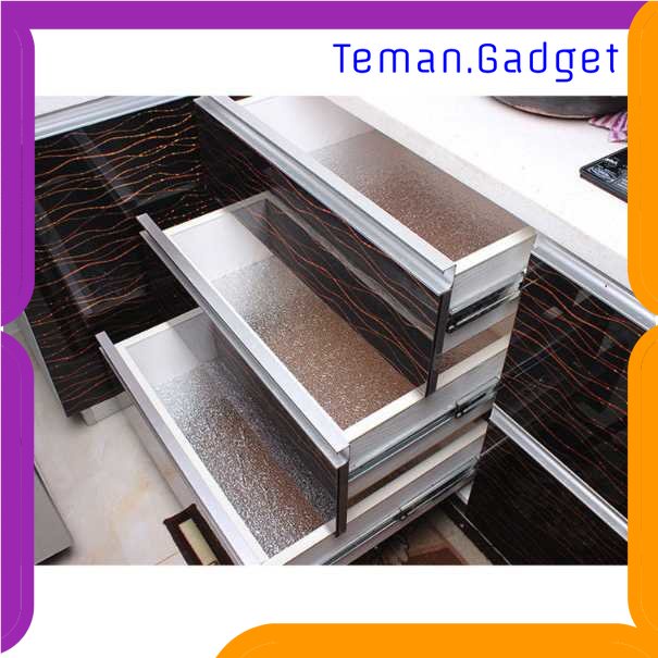 TG -  ART AWOO Wallpaper Aluminium Foil Anti Minyak Waterproof 100x60 cm - YK-292