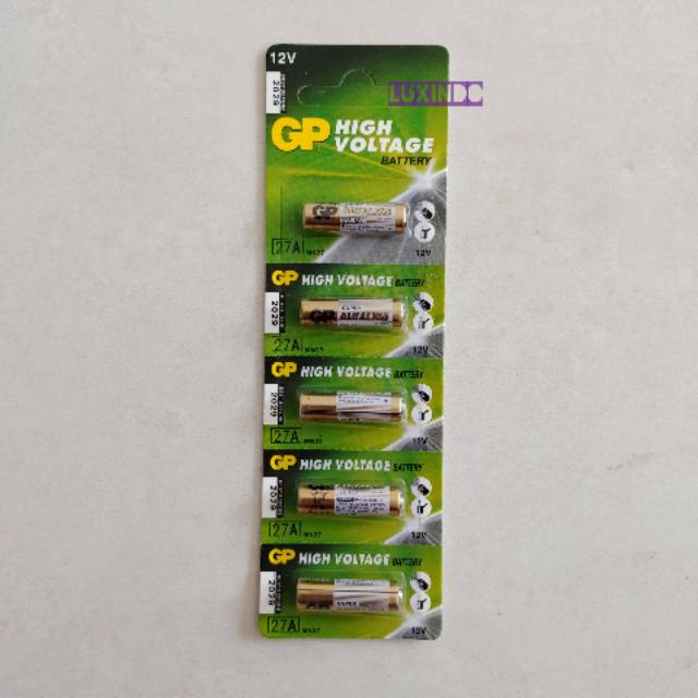 Baterai/Battery/Batere GP 27A 12V (isi 1 pcs)