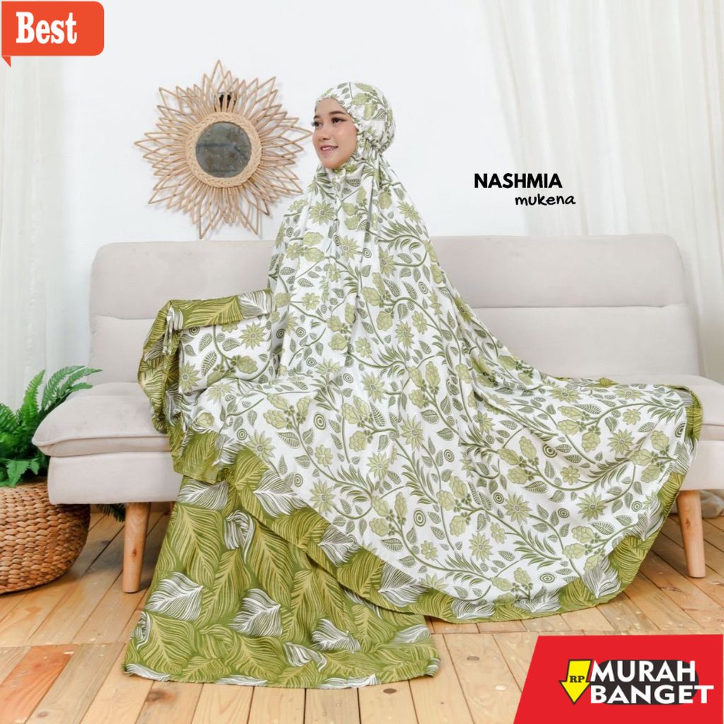 Peralatan ibadah di bulan ramadhan- grosir_solo || MUKENA RAYON BALI DEWASA JUMBO REMPEL || TIE DYE 