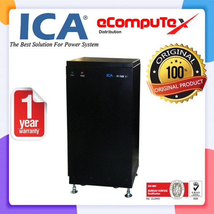 STABILIZER ICA FR-1502C1 FR1502C1 / 15000VA (H) 1 PHASE GARANSI RESMI