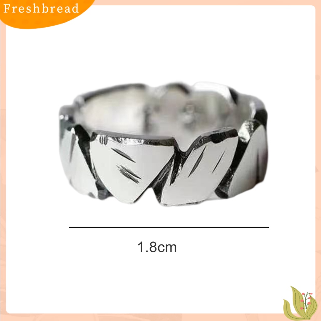 < Freshbread > Pria Cincin Kilau Terang Terbuka Berakhir Kepribadian Semua Pertandingan Hadiah Perhiasan Geometris Kasar Splicing Bentuk Tidak Teratur Laki-Laki Pesta Jari Cincin Untuk Perjamuan