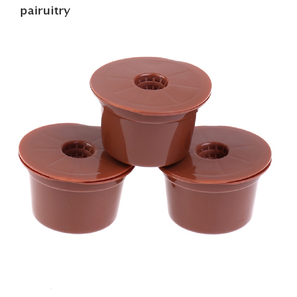 Prt 3PCS Kapsul Kopi Reusable Untuk Kopi Isi Ulang Caffitaly coffee pods filter Kopi PRT