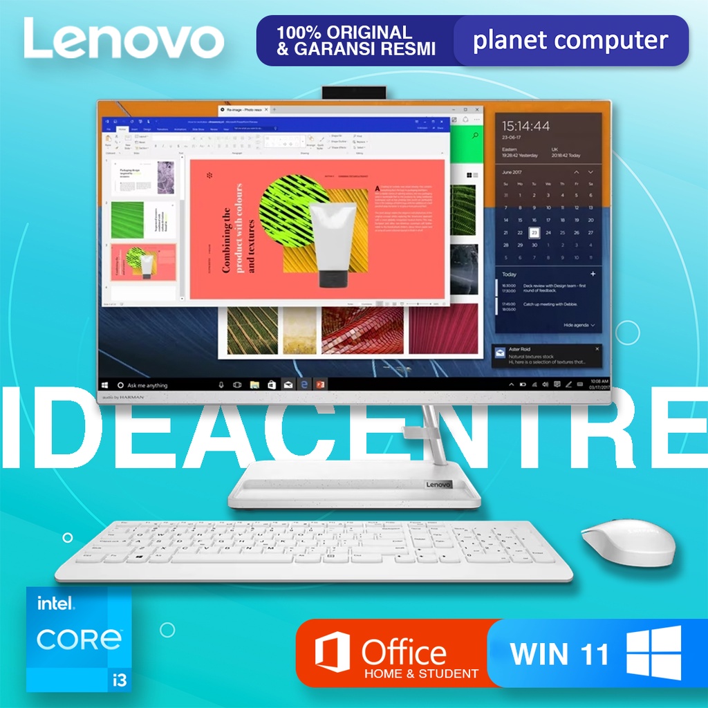 PC Lenovo IdeaCentre AIO 3 24ITL6 i3-1115G4 4GB 512GB SSD Win 11+OHS