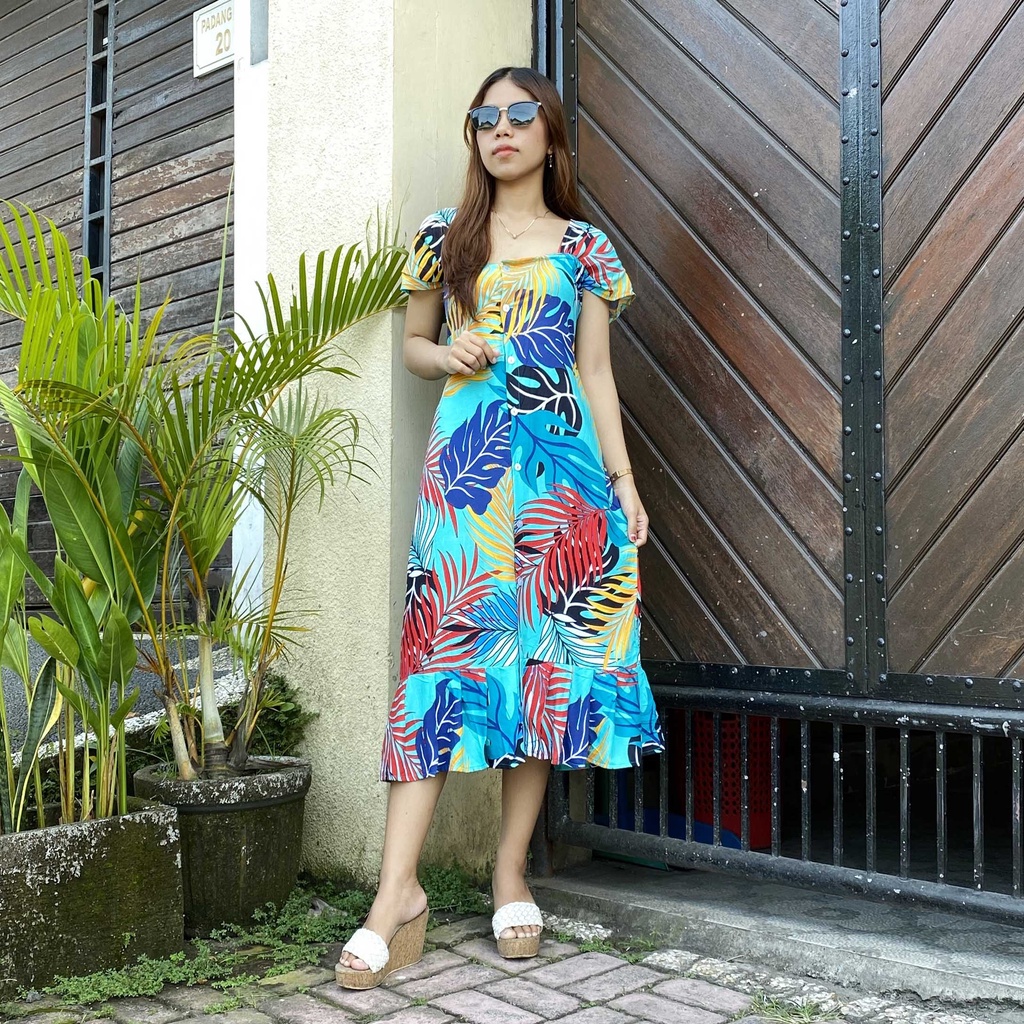 Dress Kayla Kancing Bali