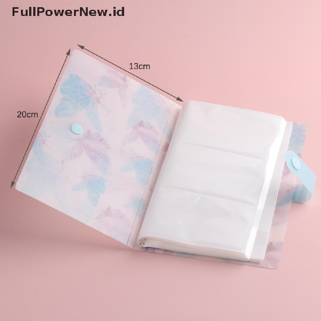 Power 120slot Stiker Kuku Album Buku Penyimpanan Kosong Collecg Water Decals ID