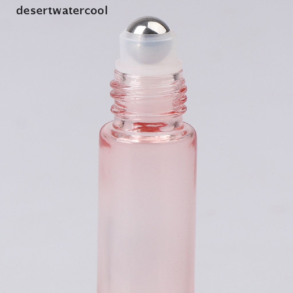 Deid 10ml Pink Kaca Tebal Roll Botol Kosong Roller Ball Bottle Martijn