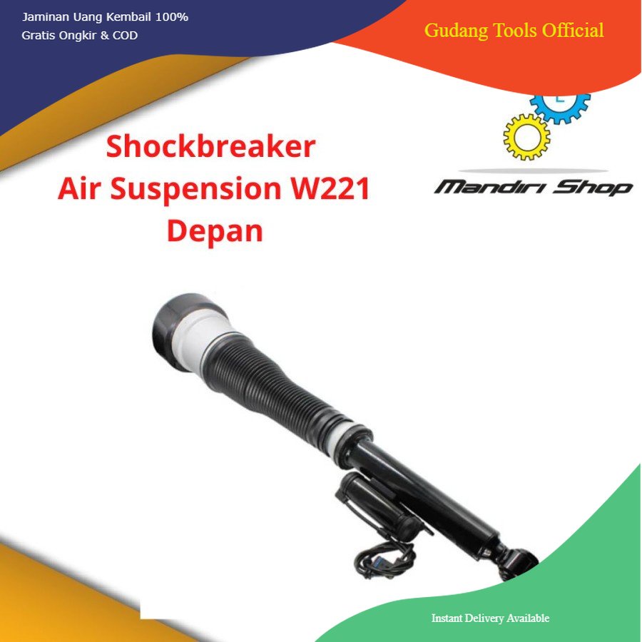 SHOCKBREAKER AIR SUSPENSION BELAKANG MERCEDES BENZ W221 BARANG BARU