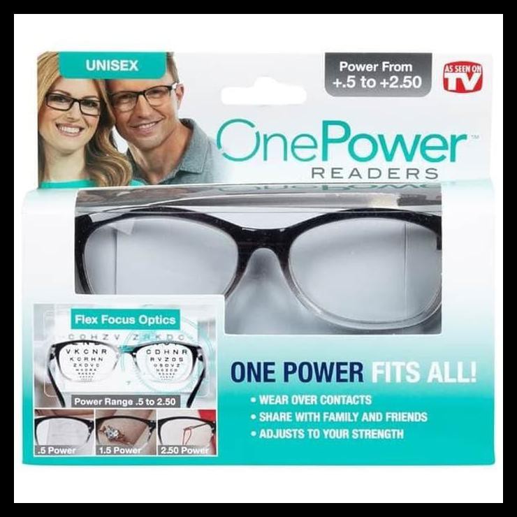 Kacamata Baca Plus Auto Focus ONE POWER READERS KACA MATA SERVIS