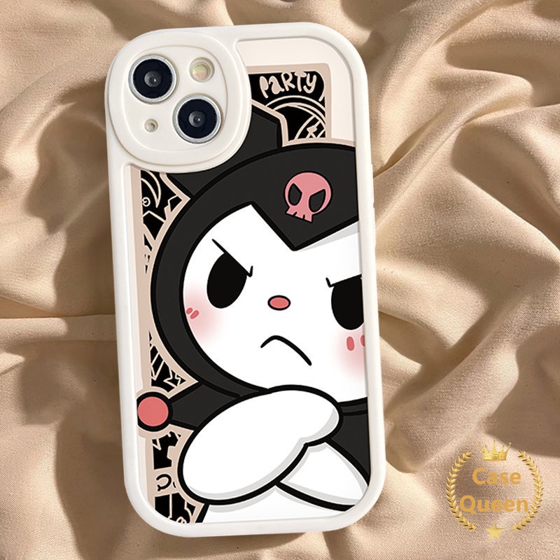 Lovely Baku Soft Tpu Shockproof Back Full Case Infinix Hot 10s 10T 9 11s 11 10 Play Hot 10 Lite Note 8 Smart 5 6 Cartoon Cute Kuromi Cover