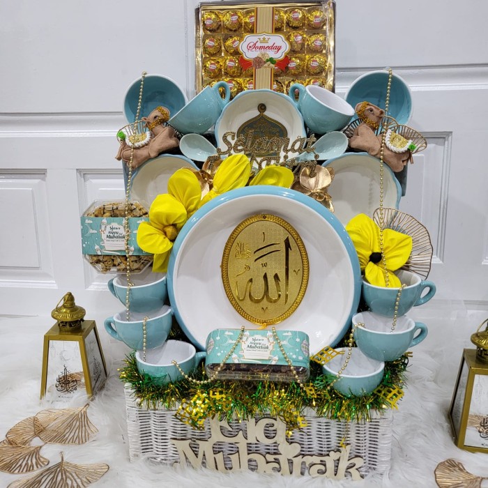 

Paket Dekorasi Lebaran Idul Fitri Hampers Parcel Hadiah Kue Kering 056 - A