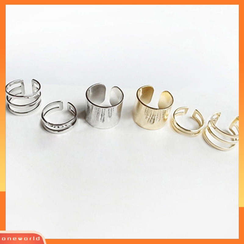 3 Pcs/Set Finger Midi Tip Finger Knuckle Open Rings Jewelry Charms Xmas Gift