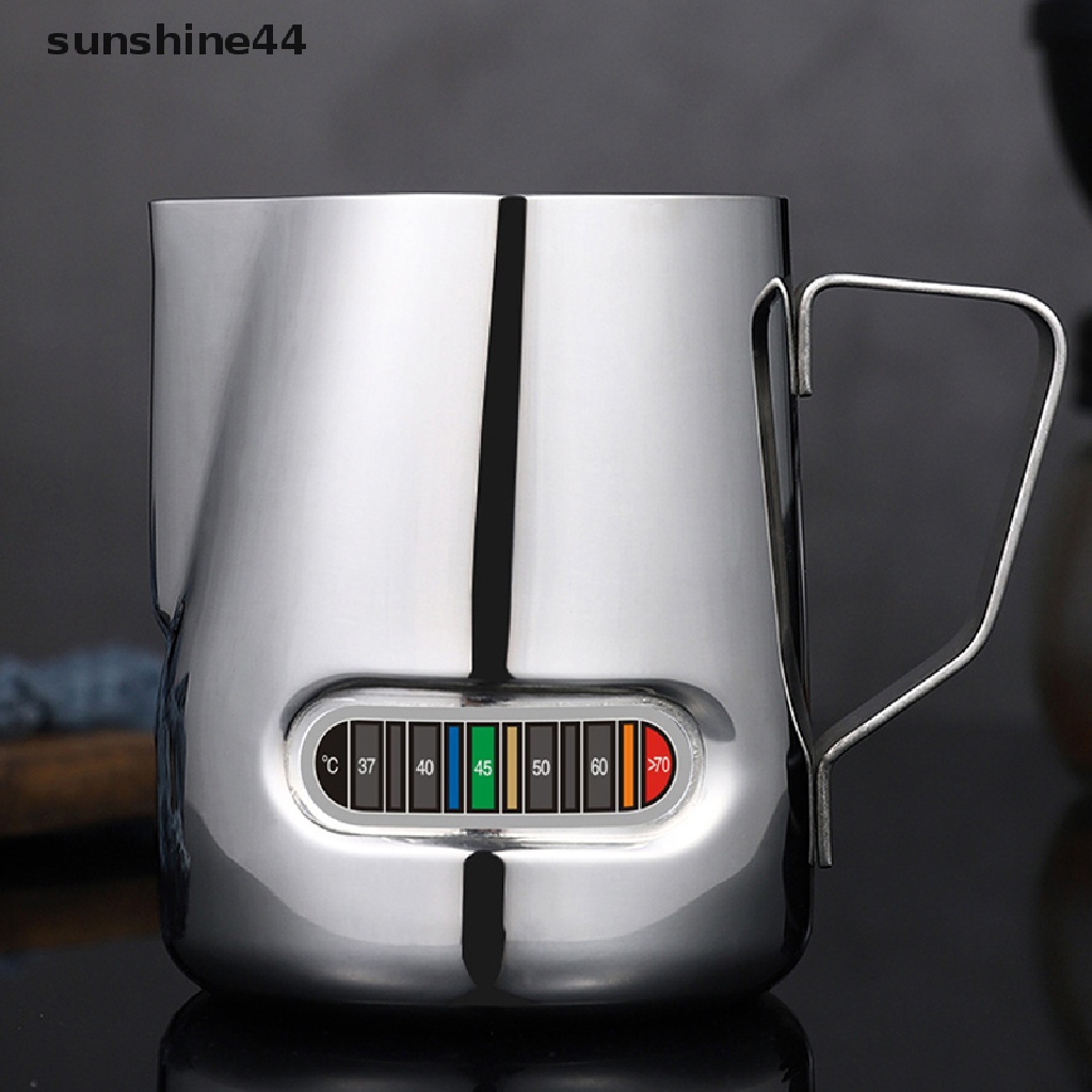 Sunshine Termometer Perubahan Warna Kopi Air Portabel 0-70 Celcius Cup Kettle Temperature Tester Tahan Air Stiker Untuk Dapur Rumah ID