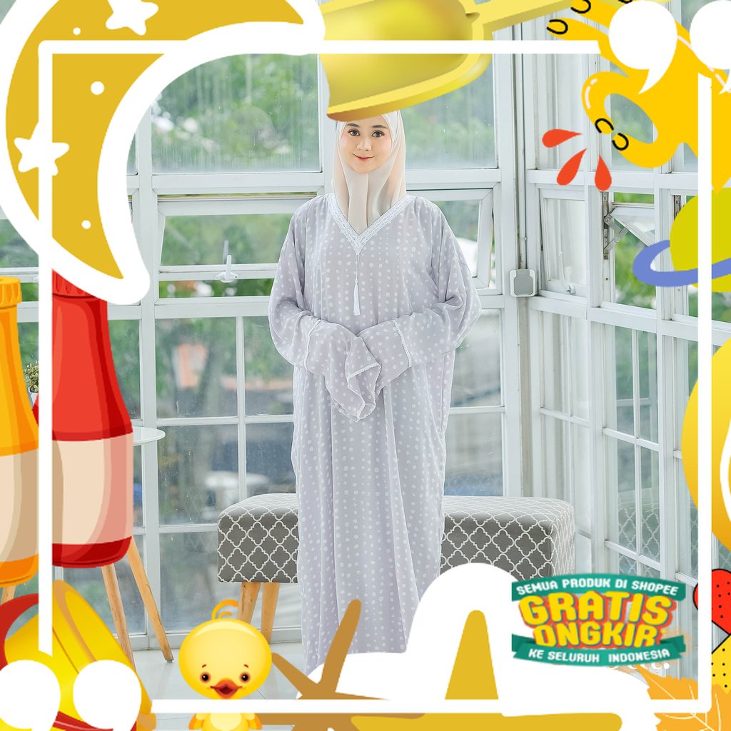 Cliff - Mukena Abaya Turki Motif by ASPUT./ Trendy Lesty