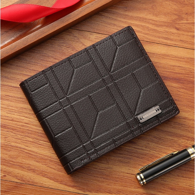 KeiKei D1911 Dompet Pria Lipat Men Fashion Letter Wallet