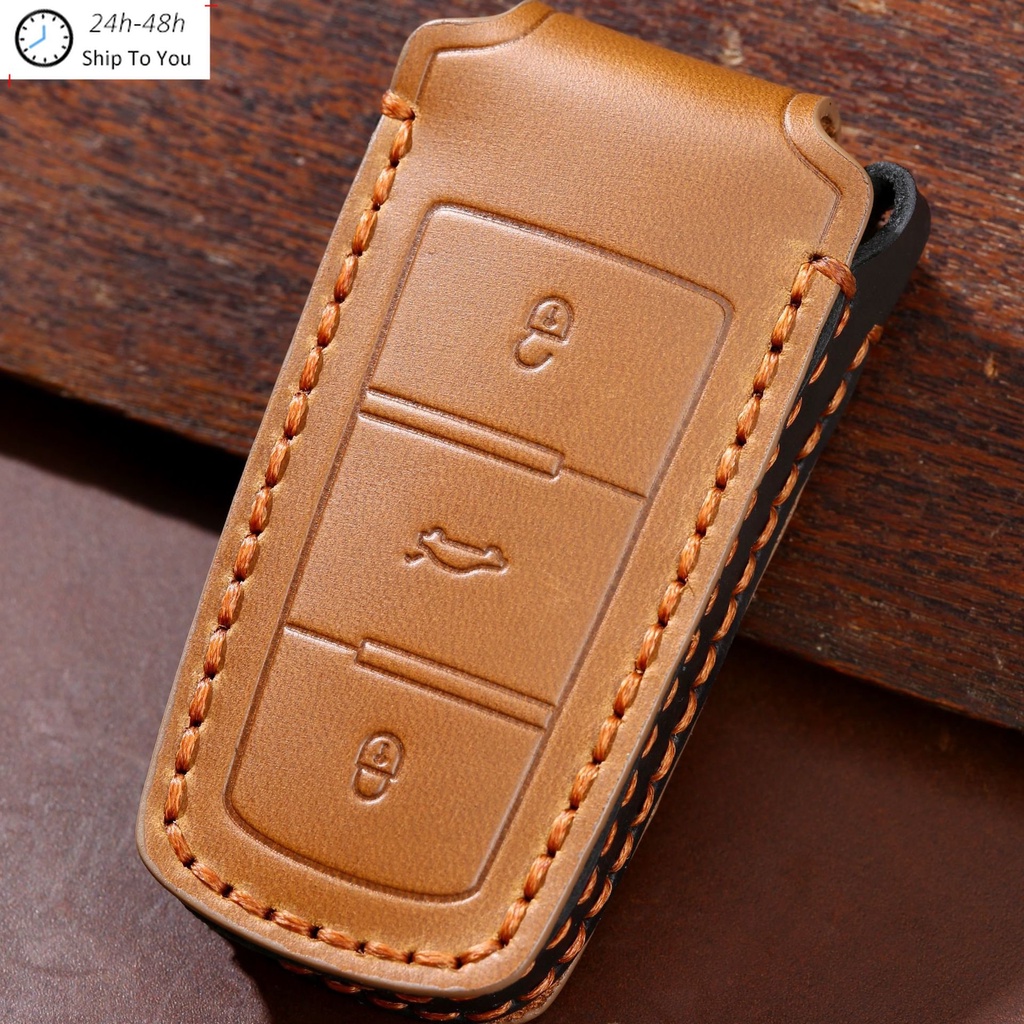 Mobil Smart Key Case Key Fob Cover Keychain Untuk Volkswagen VW Passat CC B6 B7 B7L CC R36 Maogotan B5 Passat 3C Aksesoris