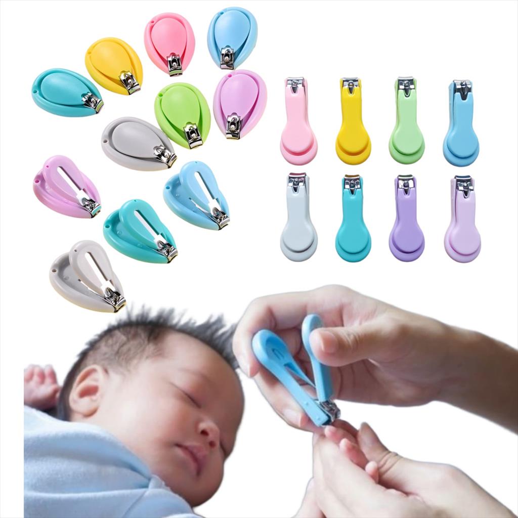 JM0073 Gunting Kuku Anak Bayi  Baby Kids Nail Clipper Alat Potong Pemotong / Jepit Kuku Mini Anak Anti Slip Nail Cutter