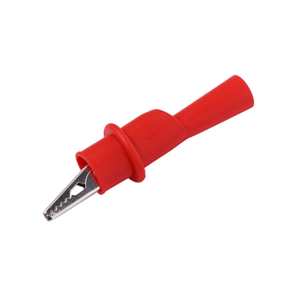 [Elegan] Klip Buaya Tester Probe Tahan Lama Untuk Multimeter Profesional Klip Penjepit Testing Elektrik Untuk Terminal Multimeter