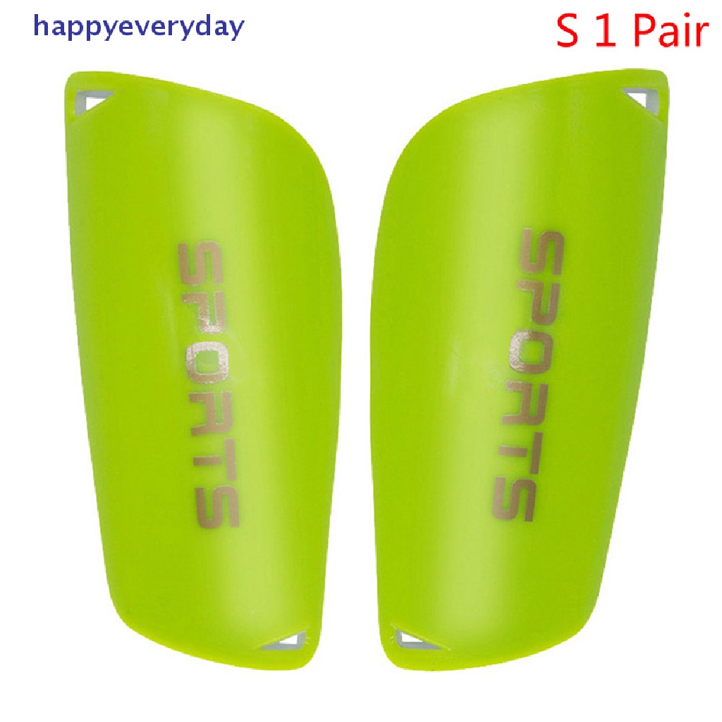 [happy] 1pasang Bantalan Pelindung Tulang Kering Sepak Bola Untuk Anak-Anak Football Shin Pads Leg Sleeves Pads [ID]