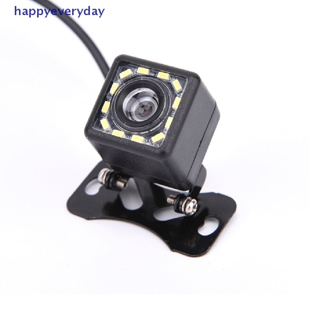 [happy] Kamera Spion Mobil HD 12led Auto Parkir Kamera Cadangan Mundur Night Vision [ID]