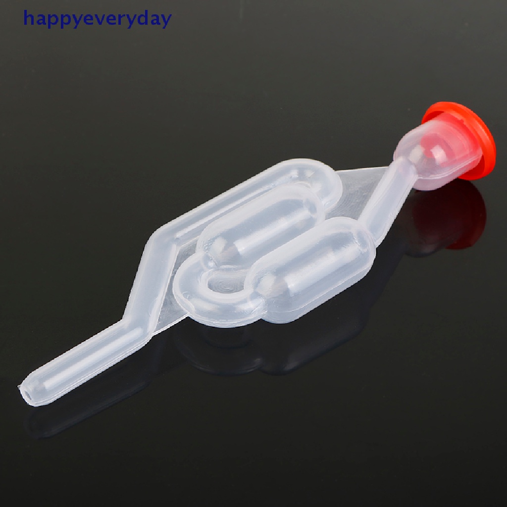 [happy] 5pcwater Seal Exhaust One way Home Brew Anggur Fermentasi Airlock Sealed Plastik [ID]