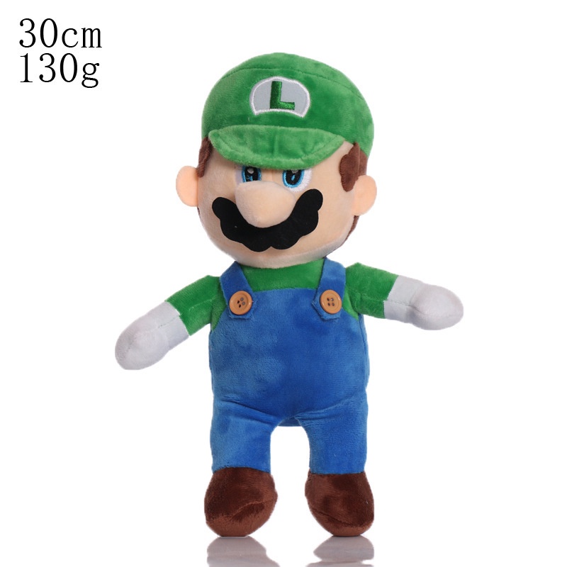 30 cm Anime Jepang Super Mario Bros Plush Dolls Game Boneka Lembut Mainan Hadiah Ulang Tahun Anak