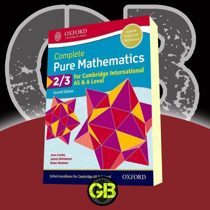 

Complete Pure Mathematics 2 & 3 for Cambridge International AS & A Lev