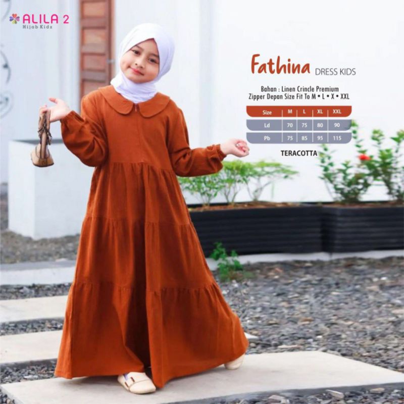 FATHINA DRESS KIDS BY ALILA