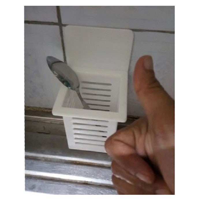 Rak Sendok Garpu Gantung Tempel Dinding