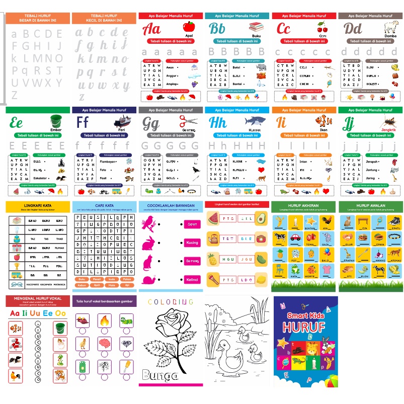 Desain Buku Edukasi Anak CorelDraw v21