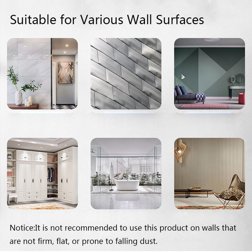 Mirror Self-adhesive Wall Sticker/Teko Kopi Bentuk Cangkir Wall Art Sticker/Dekorasi Dinding Rumah