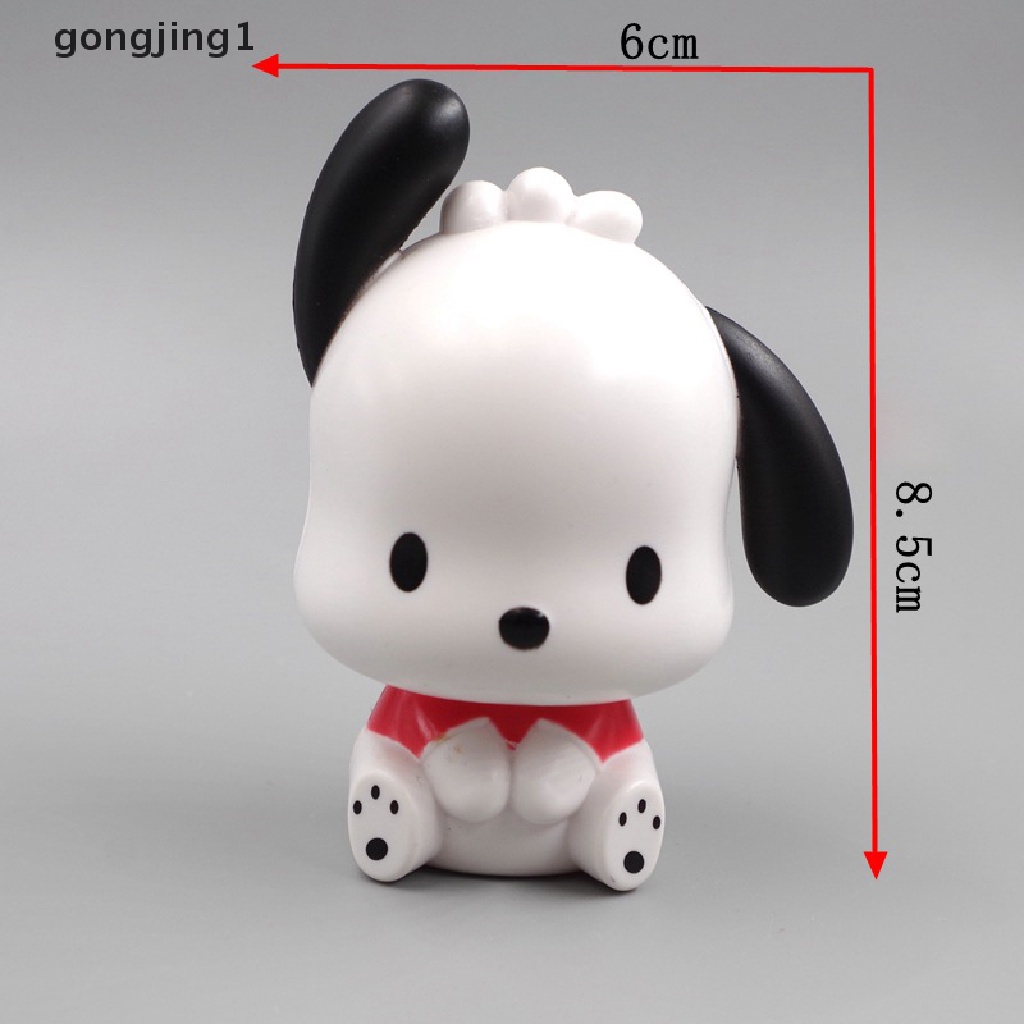 Ggg Kawaii Sanrio Anime Figure Cinnamoroll Pachacco Kuromi Boneka Hello Kitty Figure ID