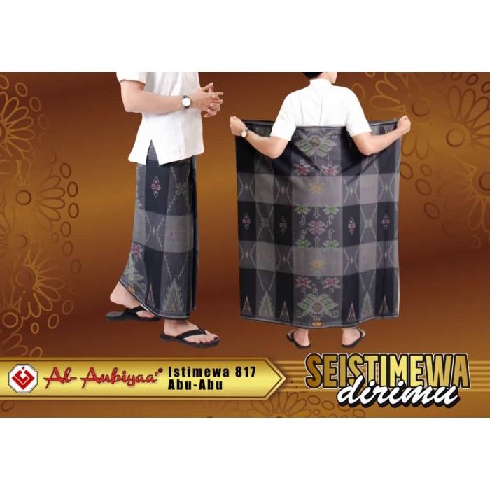 Sarung Tenun Polekat Unggul Jaya Al-Anbiyaa Istimewa 105x118cm. Kualitas Export