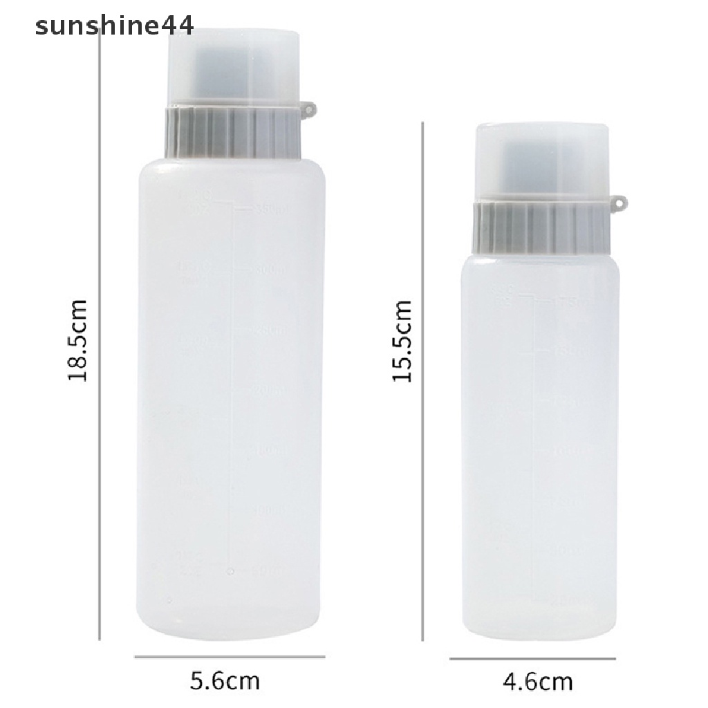 Sunshine 1Pc 350/175ml 5lubang Botol Peras Bumbu Kecap Mustard Squeeze Bottle ID