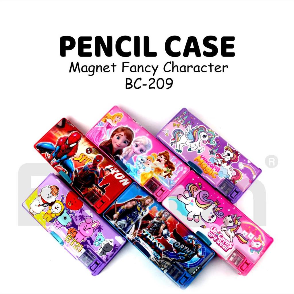 

Kotak Pensil Magnet Size Besar BC-209 / Tempat Pensil Karakter