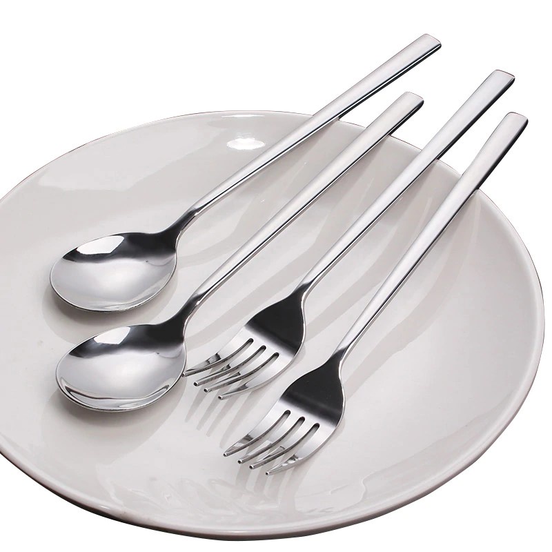 Sendok Garpu Korea Stainless Steel Tebal Satuan / Ecer Stainless Korean Cutlery - MKM