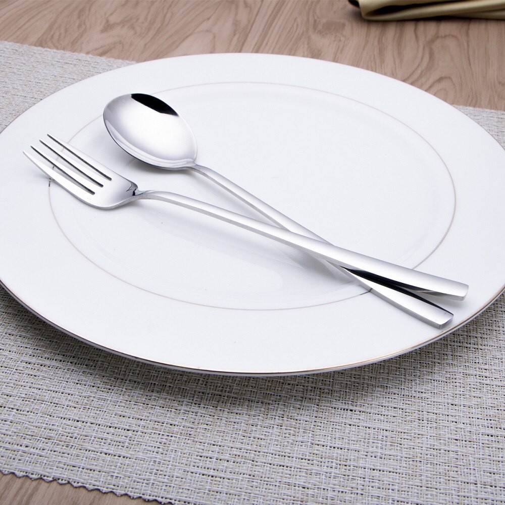 Sendok Garpu Korea Stainless Steel Tebal Satuan / Ecer Stainless Korean Cutlery - MKM