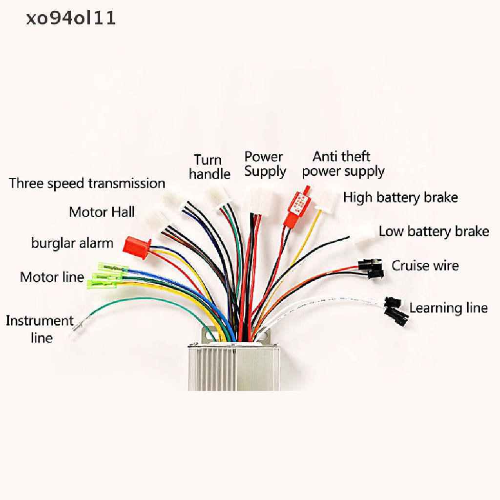 Xo 36V/48V 350W Brushless Motor Controller DC Motor Regulator Speed Controller OL
