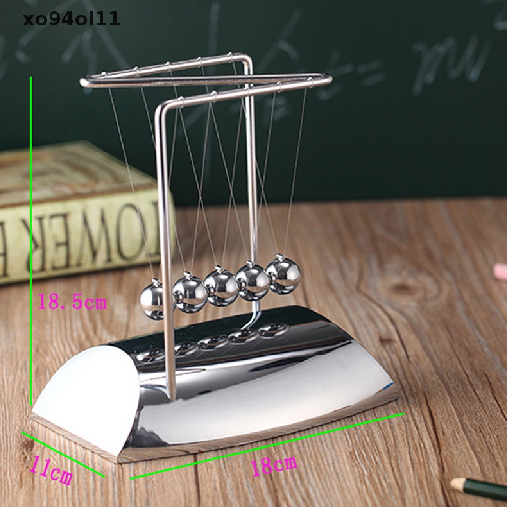 Xo Z Newton Cradle Bandul Bola Ilmu Fisika Bandul Steel Balance Table Decor OL