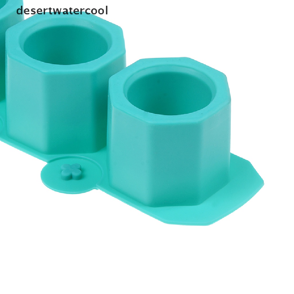 Deid Cetakan Pot Bunga Kaktus Silikon Keramik Clay Craft Casg Concrete Cup Mold Martijn