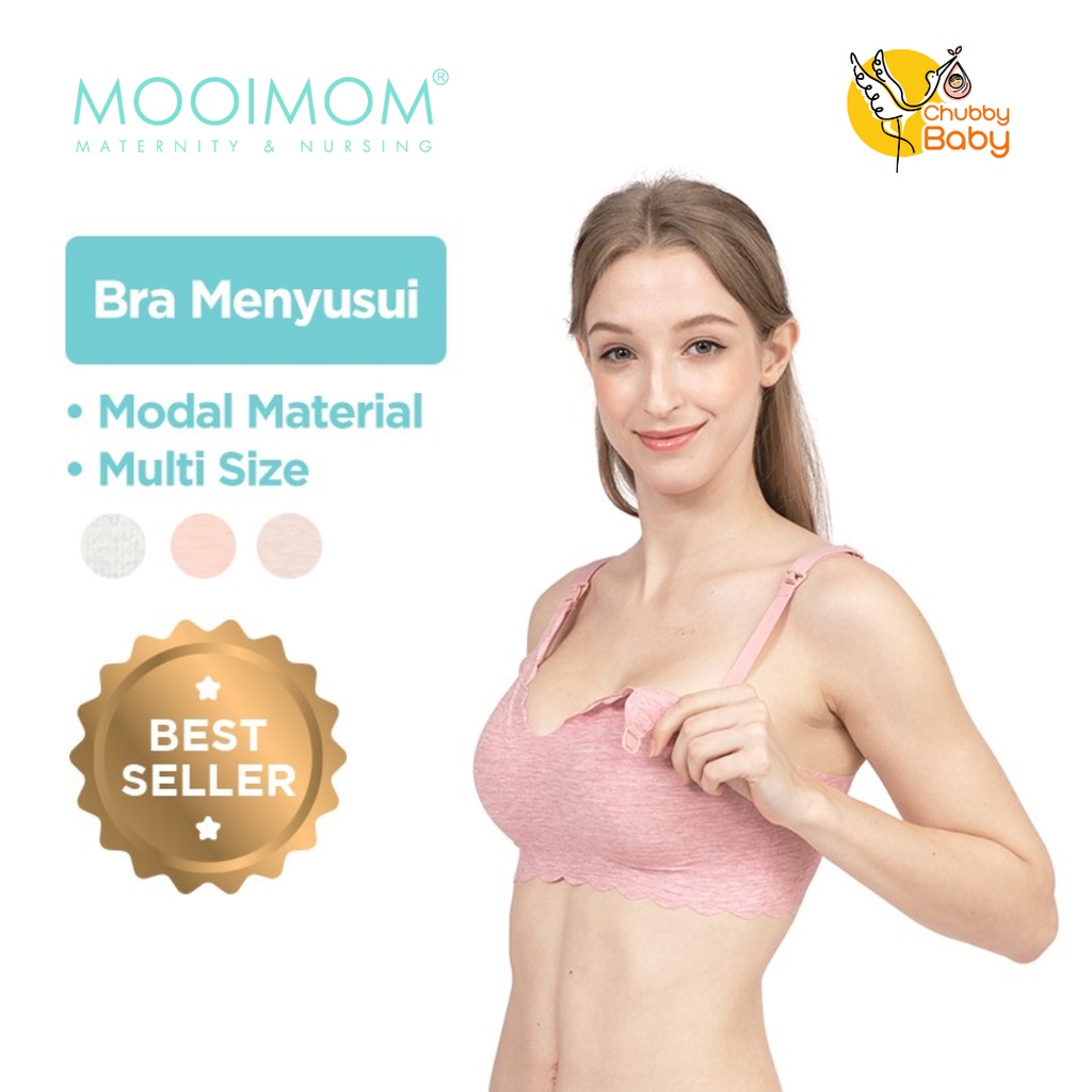 MOOIMOM Modal Seam-free Maternity &amp; Nursing Bra