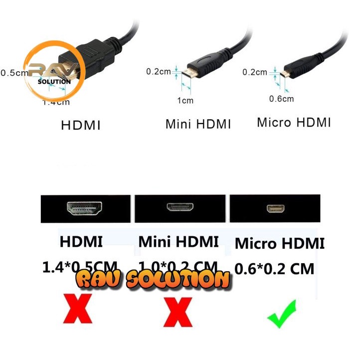 converter micro hdmi to vga / micro hdmi to vga converter / micro hdmi - SET A