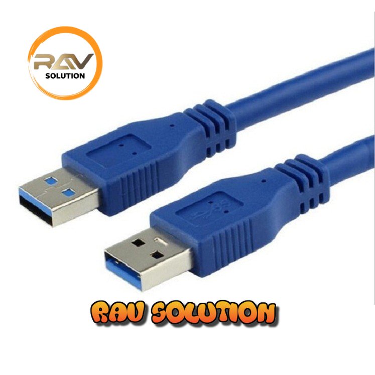 KABEL USB 3.0 MALE TO MALE 1.5M HIGH QUALITY / AM AM V.3.0 1.5 METER  VN 4