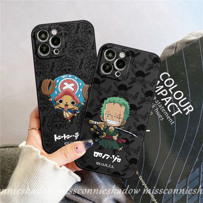 Infinix Hot12 11 10 9 Play Smart 4 5 6 Plus Hot 11 8 11s 9 12 20 10t 20s 10s 12i 10Lite 12pro Note 11 12 G96 8 12 Trendy Brand Cartoon One Piece Zoro Lurus Tepi Lembut Casing TPU